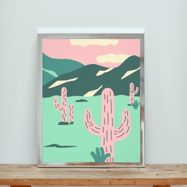 Impression Photo Cactus du désert (Créateur téléchargé)