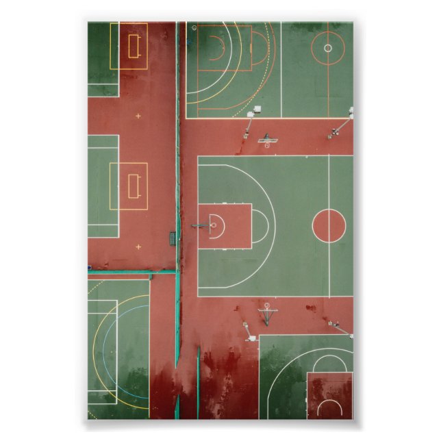 Impression Photo Cadeau de basket-ball cool (Devant)