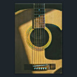 Impression Photo Cadeau pour musicien guitariste<br><div class="desc">Cette oeuvre de guitare vintage est adaptée aux joueurs de guitare qui aiment jouer de la guitare. elle peut être offerte en cadeau à un petit ami, une petite amie, ou un papa pour un anniversaire, une fête des pères ou une Saint-Valentin. Le design rétro propose un cadeau vintage cool...</div>