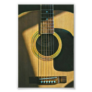 Impression Photo Cadeau pour musicien guitariste