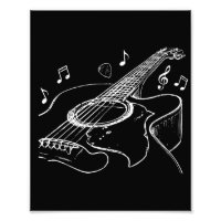 Cadeau pour musicien joueur de guitare acoustique