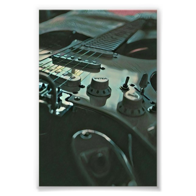 Impression Photo Cadeaux de guitare pour petit ami (Devant)