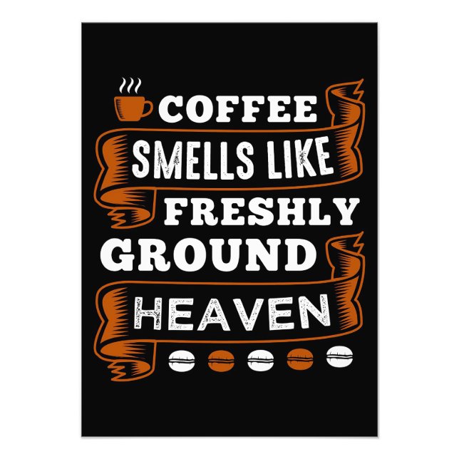 Impression Photo Café Lover Odeur incroyable (Devant)