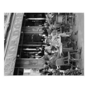 Impression Photo Café Paris Noir & Blanc