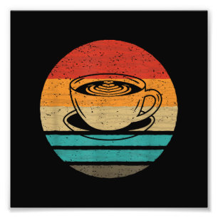 Impression Photo Café Retro Style Vintage