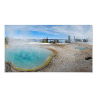 Impression Photo Caldeira West Thumb Parc national de Yellowstone