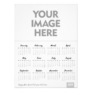 IMPRESSION PHOTO CALENDRIER FAIT SUR COMMANDE 2019