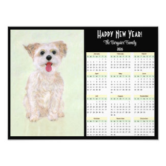 Impression Photo Calendrier Morkie 2026