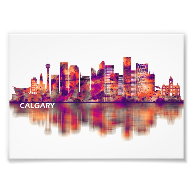 Impression Photo Calgary Canada Skyline (Devant)