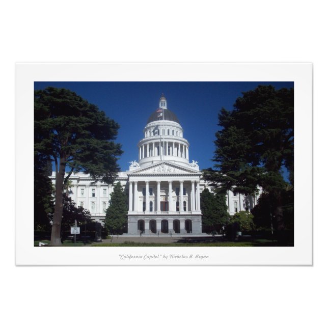 Impression Photo "California Capitol", Sacramento (Devant)