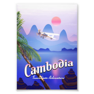 Impression Photo Cambodge 'Voyagez dans l'aventure'