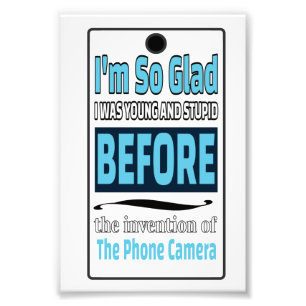 Impression Photo Caméra téléphonique