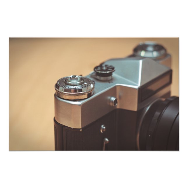 Impression Photo caméra vintage (Devant)