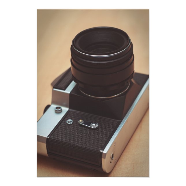 Impression Photo caméra vintage (Devant)