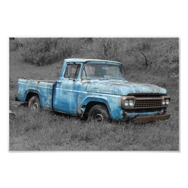 Impression Photo Camion Ford vintage (Devant)
