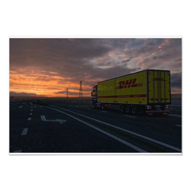 Impression Photo Camionnage au Kazakhstan (Devant)