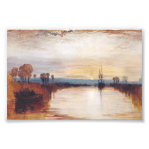 Impression Photo Canal de Chichester par Joseph William Turner