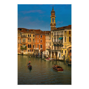Impression Photo Canal grand de Venise