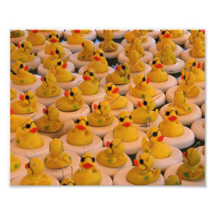 Impression Photo Canards en caoutchouc jaune amusant 10x8 Imprimer