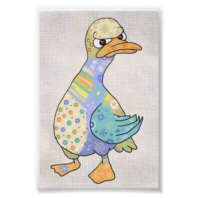 Impression Photo canards en colère (Devant)