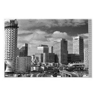 Impression Photo Canary Wharf London Docklands Angleterre Royaume-U
