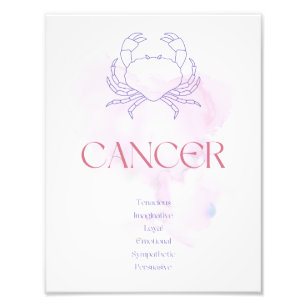 Impression Photo Cancer Zodiac