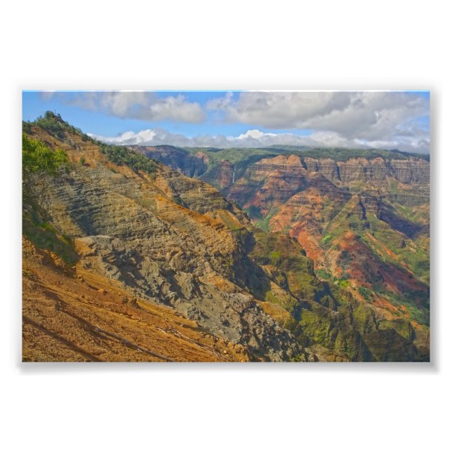 Impression Photo Canyon de Waimea, Kauai, Hawaï (Devant)