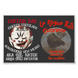 IMPRESSION PHOTO CAPITAINE DAN CHICKEN ENCHILADA JESUS ALBUQUERQUE 