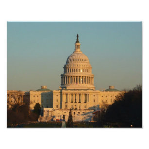 Impression Photo Capitol à Noël Washington DC Holiday