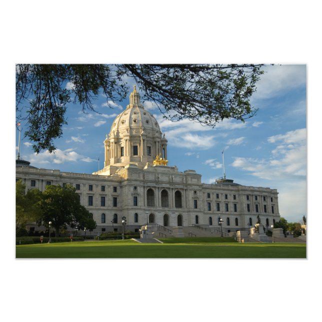 Impression Photo Capitole de l'État du Minnesota (Devant)