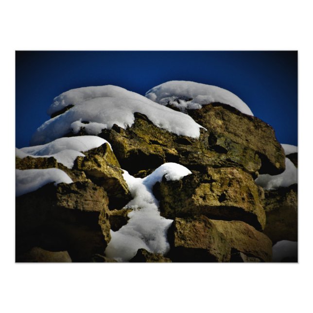 Impression Photo "Caps à neige" (Devant)
