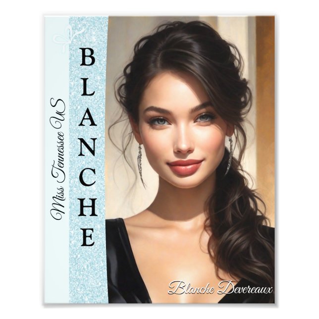 Impression Photo Capture d'écran du concours Aqua Glitz (Devant)