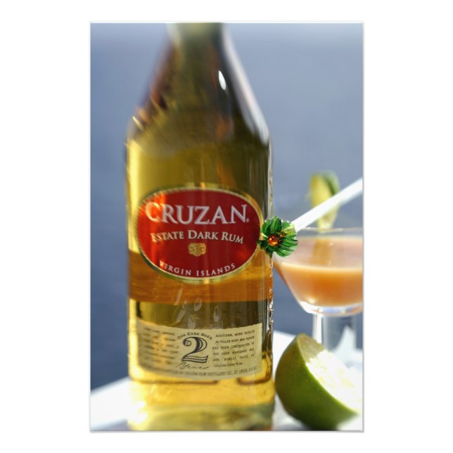 Impression Photo Caraïbes, îles Vierges. Cruzan Estate Dark (Devant)