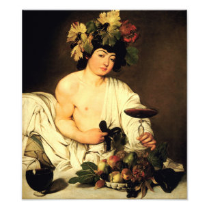 Impression Photo Caravage Bacchus