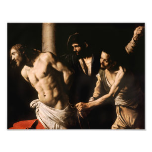 Impression Photo Caravaggio - Christ à la colonne