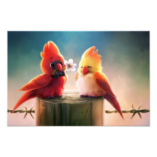 Impression Photo Cardinal Couple - Eric Proctor