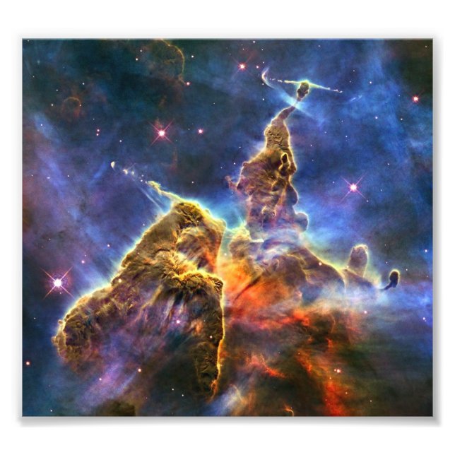 Impression Photo Carina Nebula (télescope Hubble) (Devant)