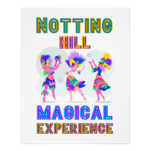 Impression Photo Carnaval de Notting Hill Londres Angleterre Danseu