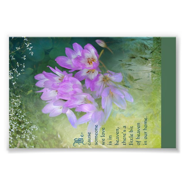 Impression Photo Carte commémorative (Devant)