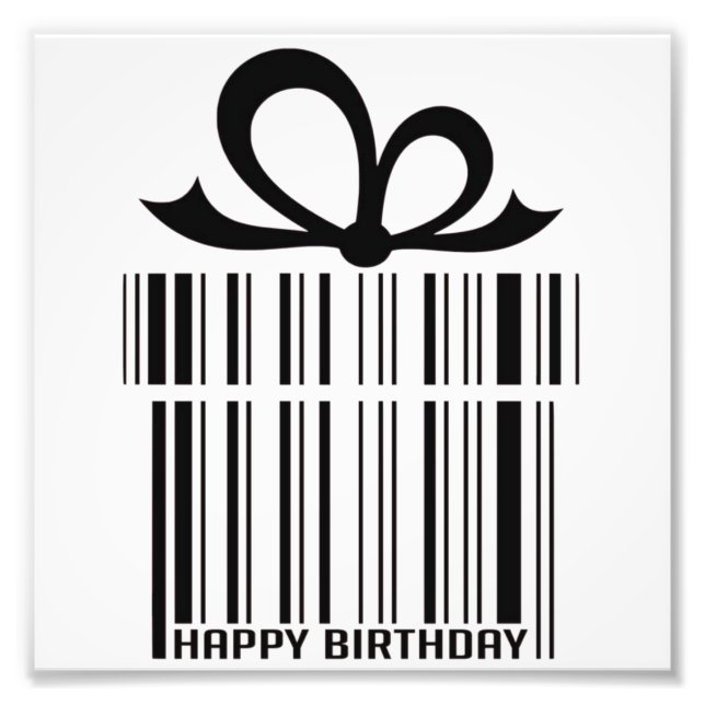 Impression Photo carte d'anniversaire (Devant)