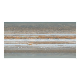 Impression Photo Carte des couleurs de Jupiter