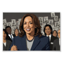 Carton de Kamala Harris