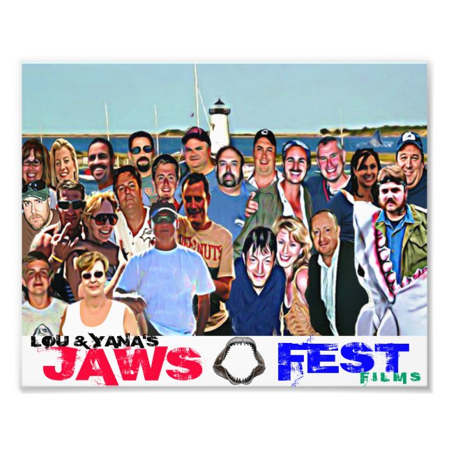 IMPRESSION PHOTO CARTOON DE 8X10 TOUJOURS CAST (Devant)