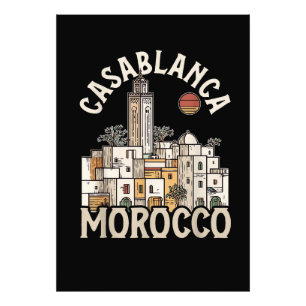 Impression Photo casablanca maroc