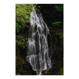 Impression Photo Cascade des montagnes
