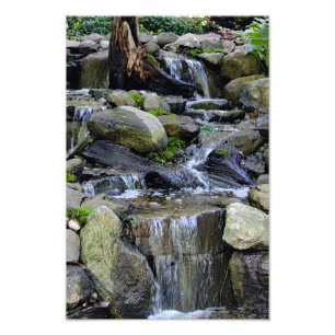 Impression Photo Cascade fonctionnant au courant