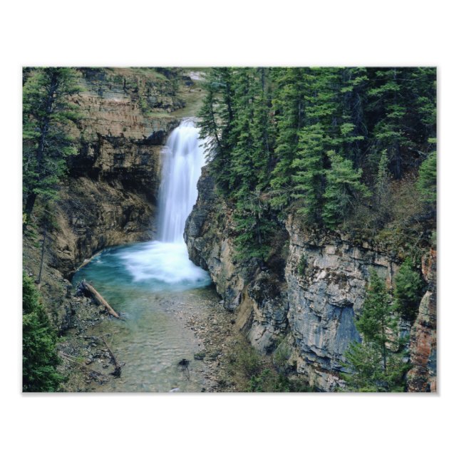 Impression Photo Cascade sur Falls Creek dans Lewis et Clark (Devant)