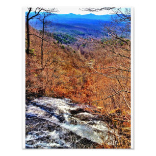 Impression Photo Cascades Près D'Ellijay, Géorgie