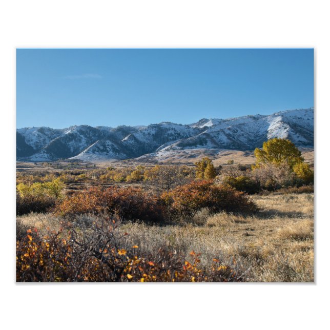Impression Photo Casper Mountain Seasons - Fall Foliing - Casper WY (Devant)