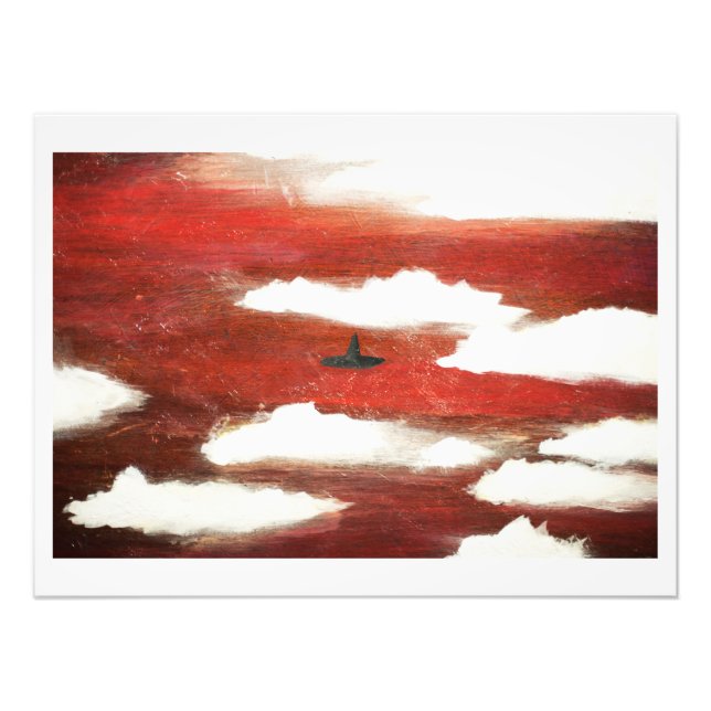 Impression Photo "Casquette de sorcière" 24" x 18" (Devant)